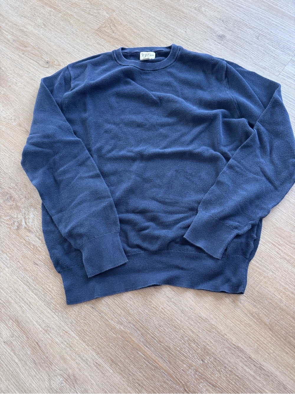 J. Crew Dark Navy Crewneck Sweater